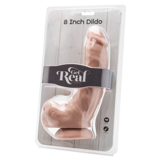 Get Real Dildo 20,5 Cm With Balls Skin