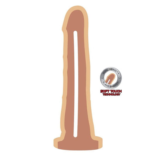 Get Real Dual Density Dong 19 Cm Skin