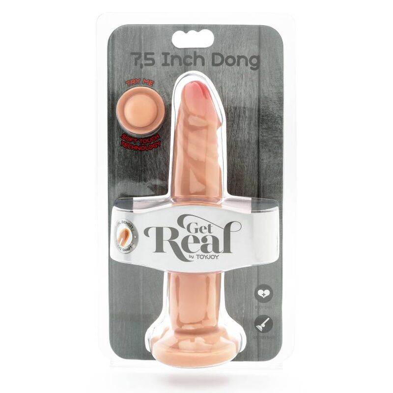 Get Real Dual Density Dong 19 Cm Skin