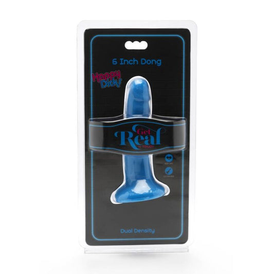 Get Real Happy Dicks Dong 12 Cm Blue