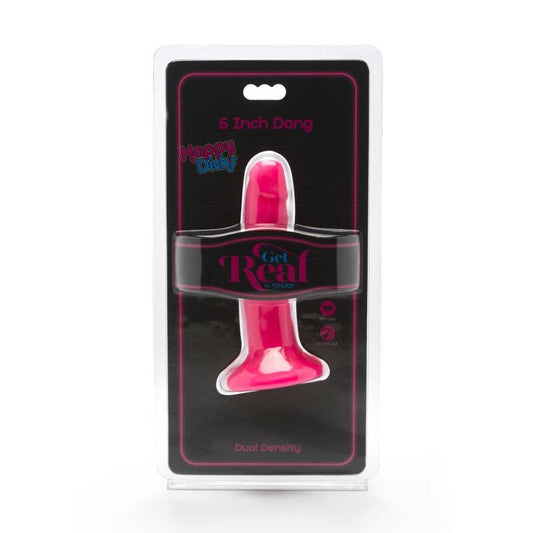 Get Real Happy Dicks Dong 12 Cm Pink