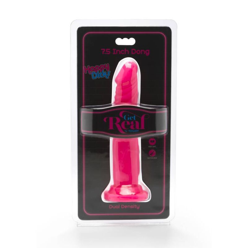 Get Real Happy Dicks Dong 19 Cm Pink