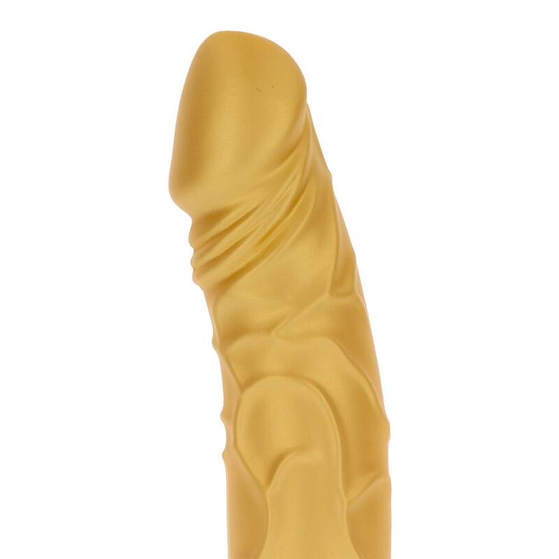 Get Real Gold Dicker Original Vibrator Gold