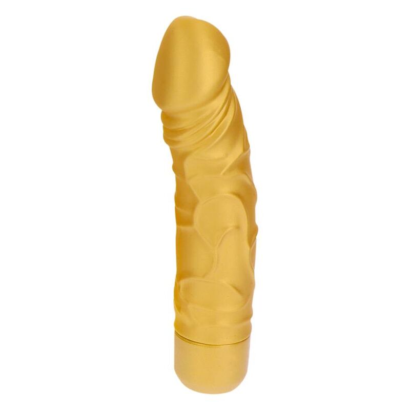 Get Real Gold Dicker Original Vibrator Gold