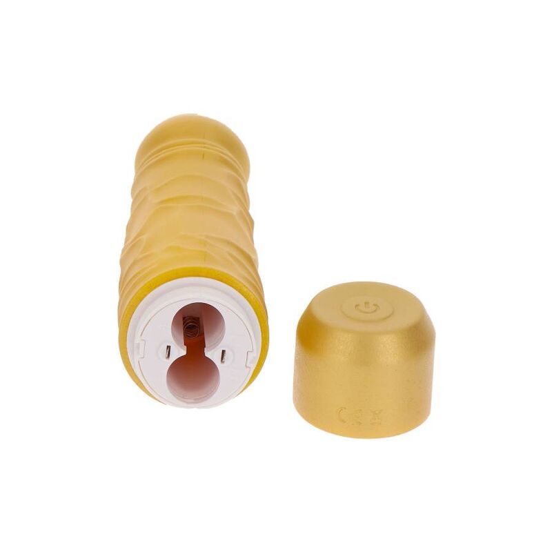 Get Real Gold Dicker Original Vibrator Gold