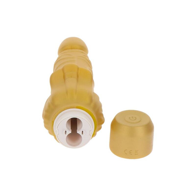 Get Real Gold Dicker Stim Vibrator Gold