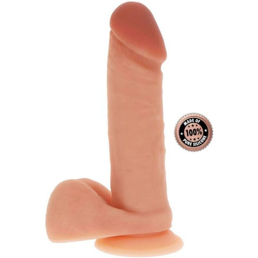 Get Real Silicone Dildo 20,5 Cm W Balls Skin