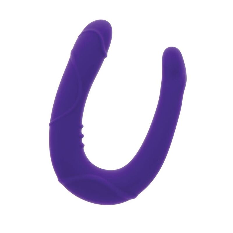 Get Real Vogue Mini Double Dong Purple