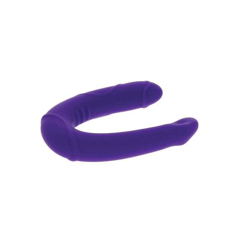 Get Real Vogue Mini Double Dong Purple