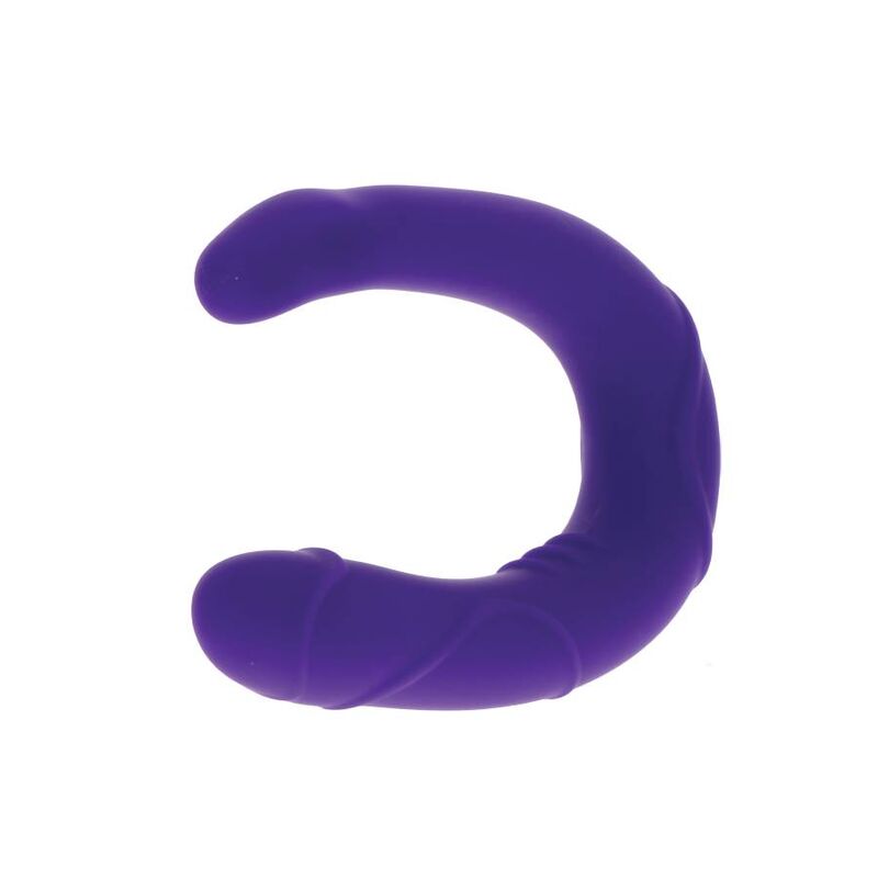 Get Real Vogue Mini Double Dong Purple