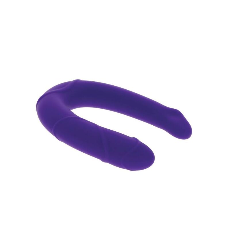 Get Real Vogue Mini Double Dong Purple