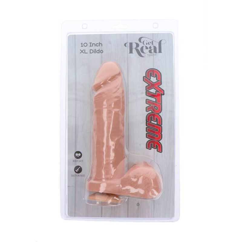 Get Real Extreme Xl Dildo 25,5 Cm Skin