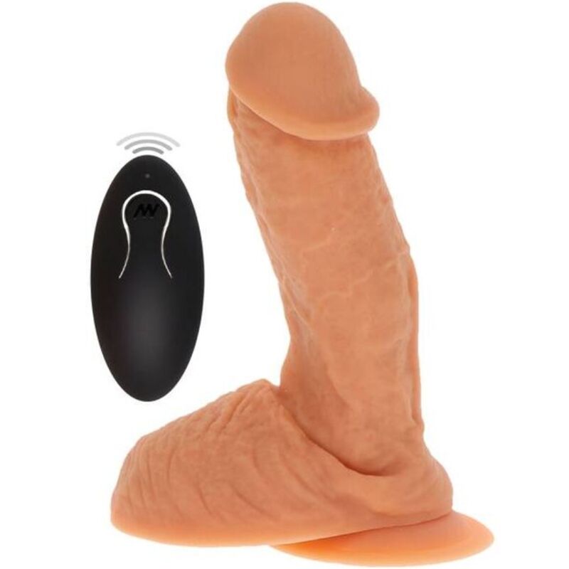 Get Real Silicone Vibrating Dildo Skin
