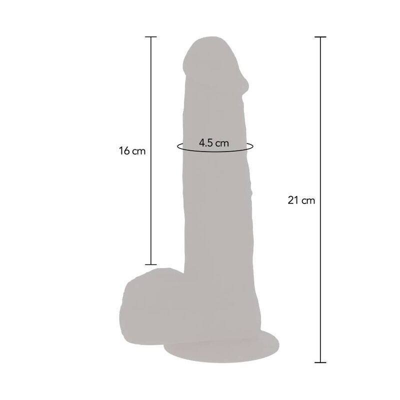 Get Real Rotating Beads Vibrating Dildo Skin