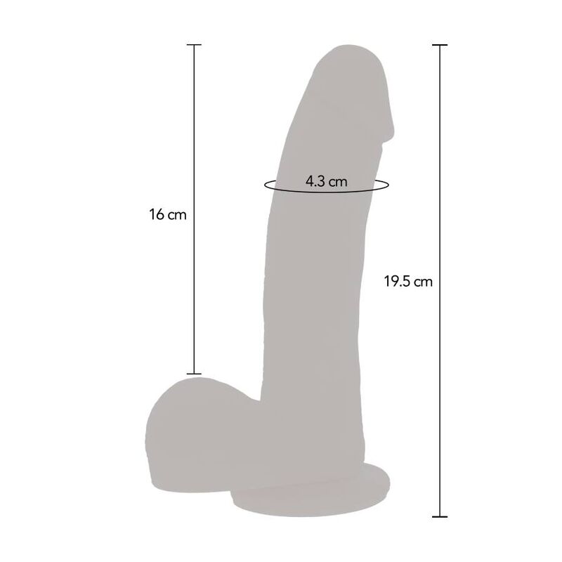 Get Real Magnetic Pulse Trusting Dildo Skin