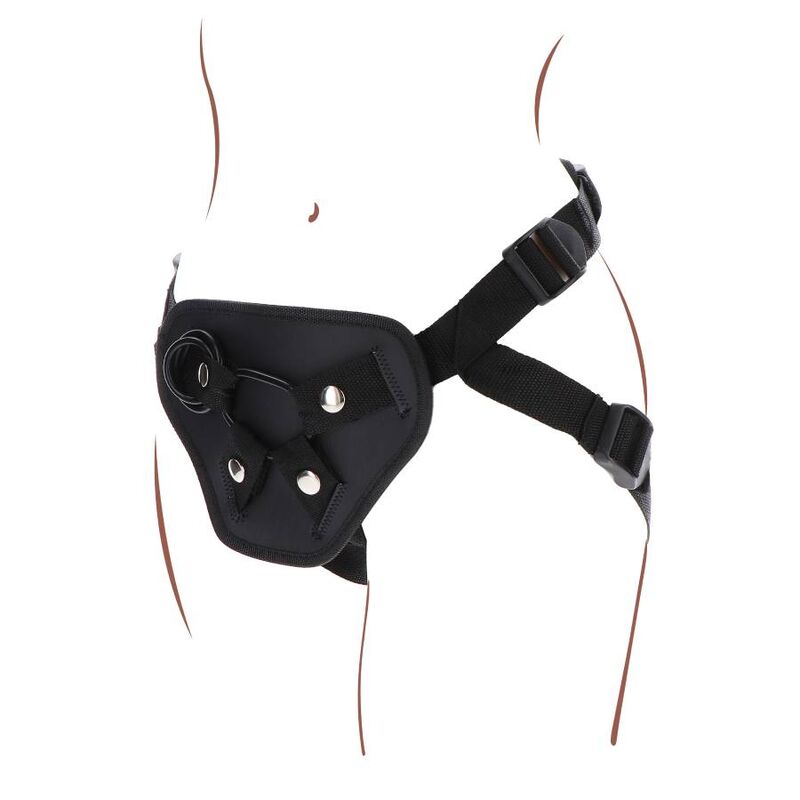 Get Real Strap-On Deluxe Harness Black