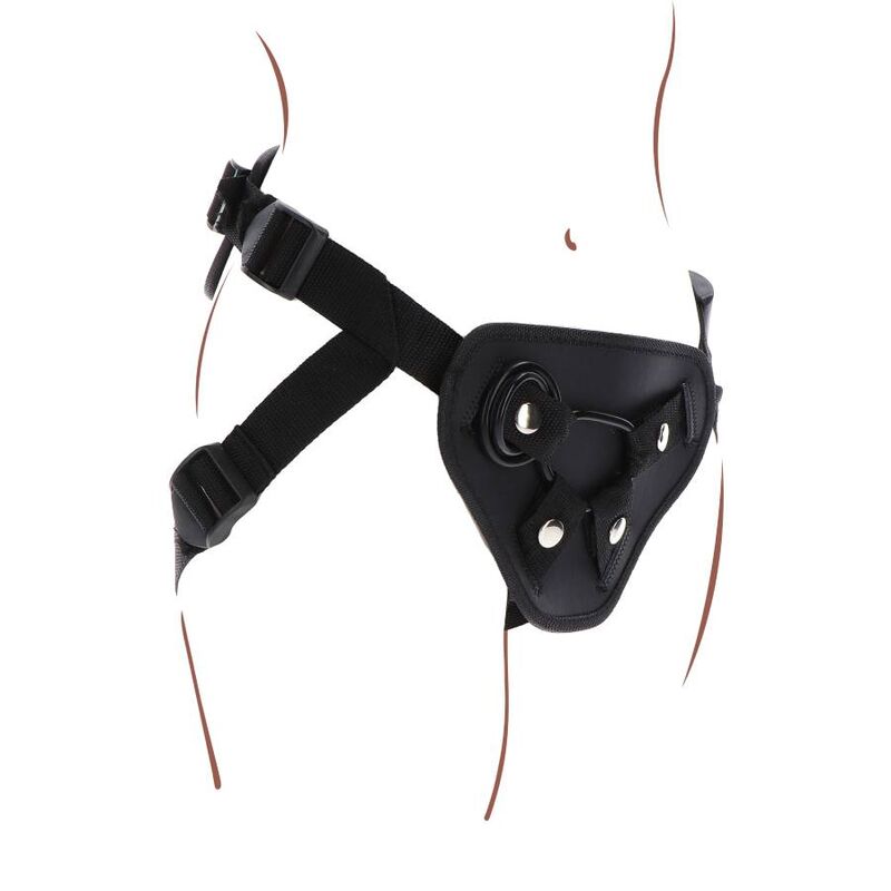 Get Real Strap-On Deluxe Harness Black