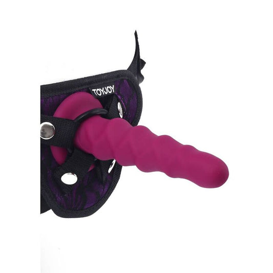 Get Real Ribbed Dong 12 Cm Red
