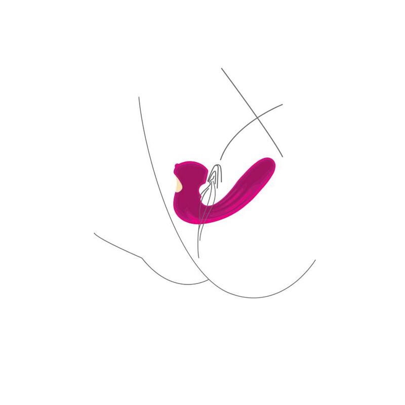 Xocoon Celestial Love Vibe Stimulator Fuchsia