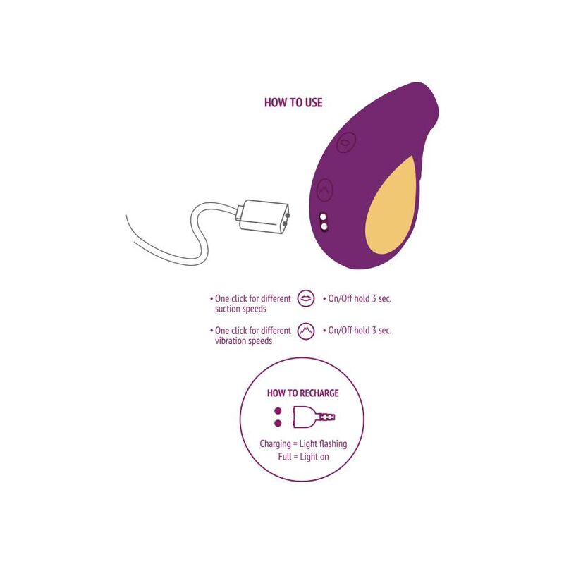 Xocoon Divine Love Stimulator Purple
