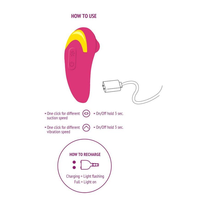 Xocoon Infinite Love Stimulator Fuchsia