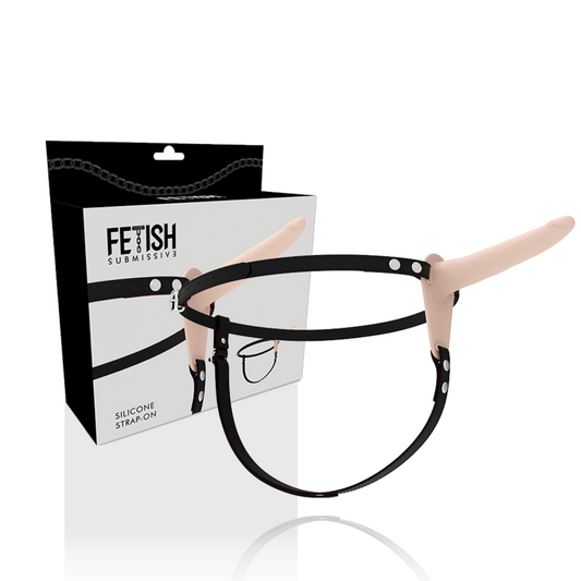 Fetish Submissive Harness Flesh Silicone 15 Cm