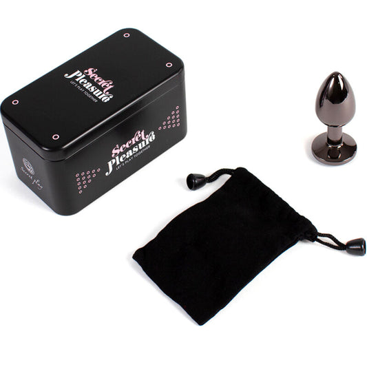 Secretplay Toys Secretplay - Gunmetal Butt Plug Small Size 7 Cm