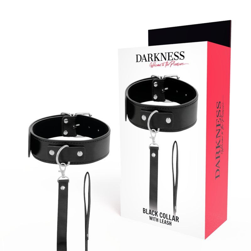 Darkness Bondage Darkness - Posture Necklace With Leather Chain