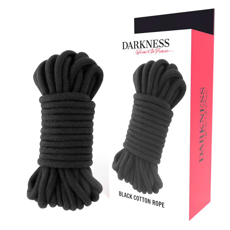 Darkness Bondage Darkness - Japanese Rope 5 M Black