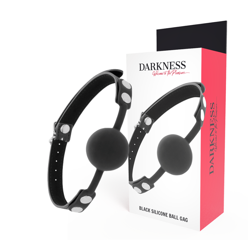 Darkness Bondage Darkness - Black Silicone Gag