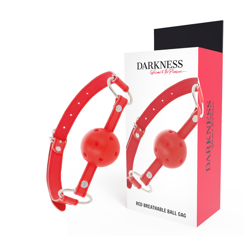 Darkness Bondage Darkness - Red Breathable Gag