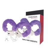 Darkness Bondage Darkness - Lilac Lined Metal Handcuffs