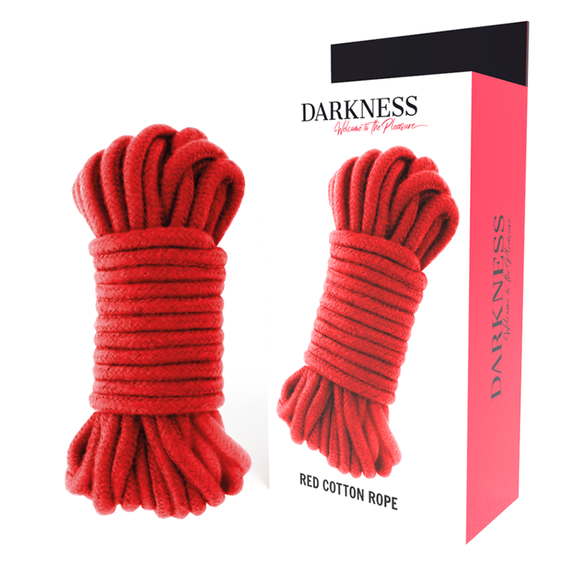 Darkness Bondage Darkness - Japanese Rope 10 M Red
