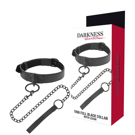 Darkness Bondage Darkness - Black Necklace With Chain
