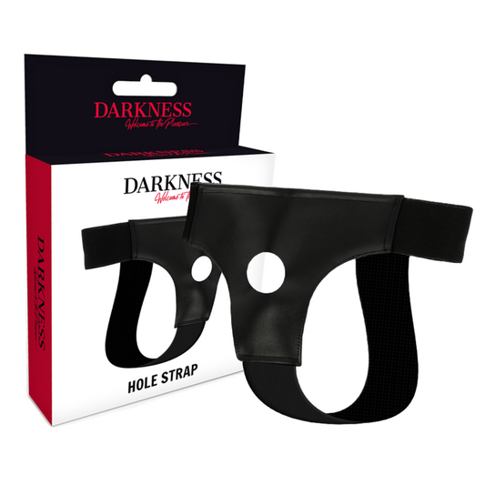 Darkness Sensations Darkness - Harness With Hole One Size