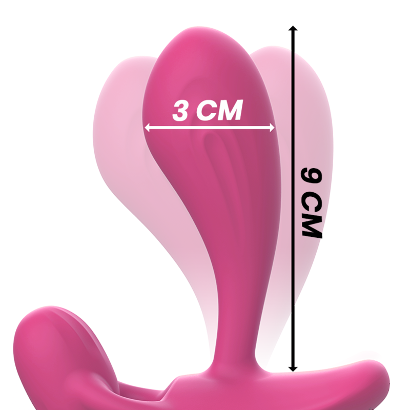 Intense Anal Toys Intense - Shelly Plug Anal Remote Control Pink