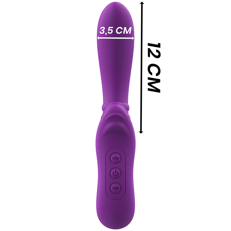 Intense Fun Intense - Harry Flexible Vibrator With Purple Tongue