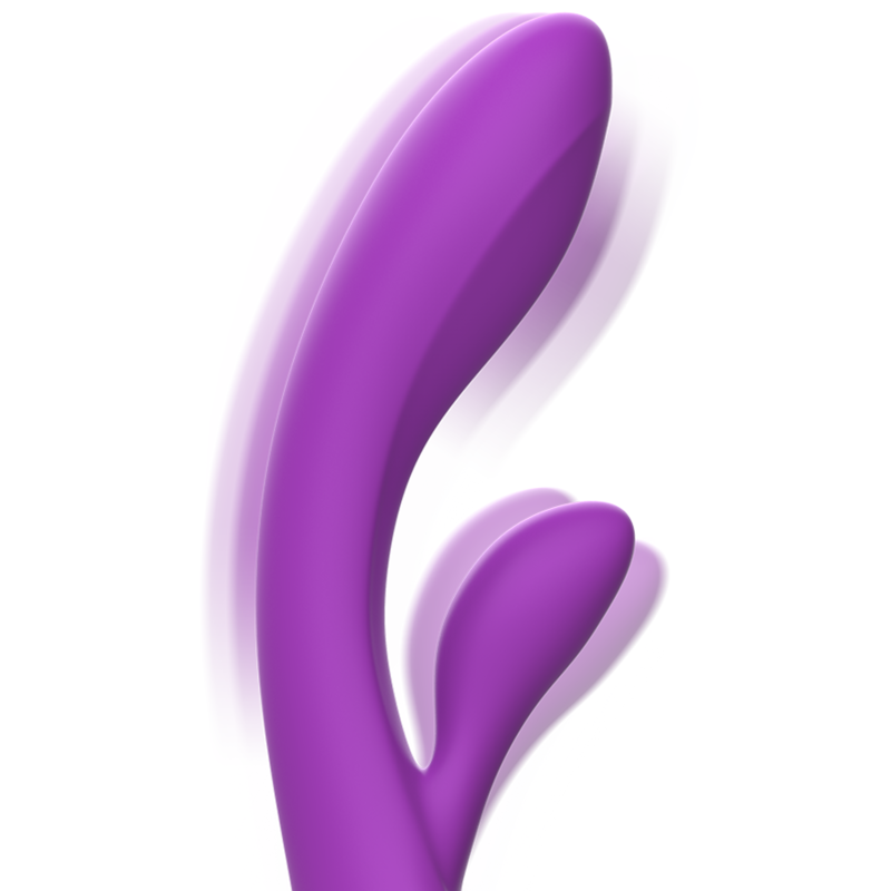 Intense Fun Intense - Luigi Rabbit Vibrator Liquid Silicone Purple