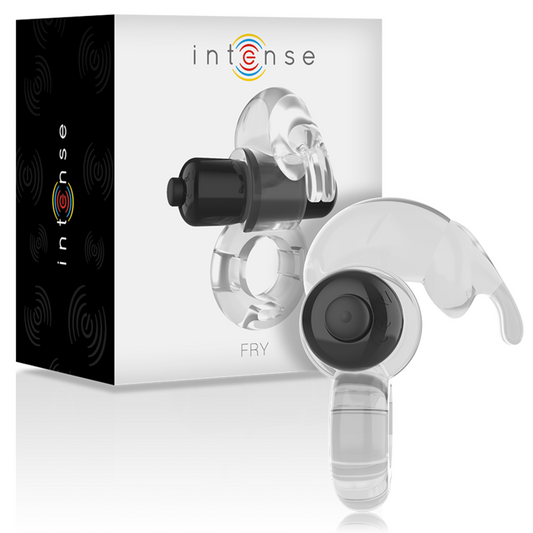 Intense Couples Toys Intense - Fry Transparent Vibrating Ring