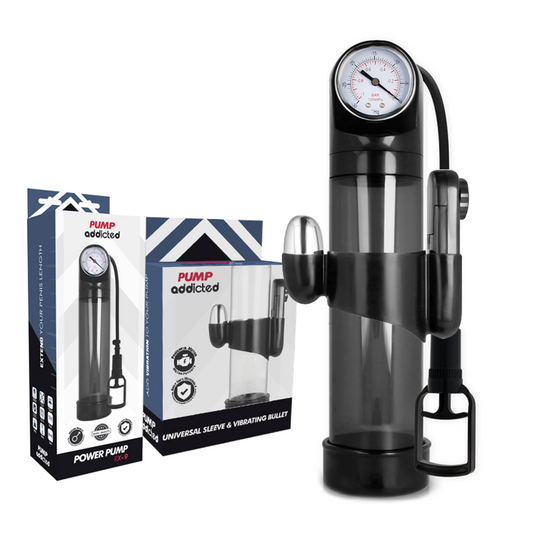 Pump Addicted Rx9 Black Vibrator
