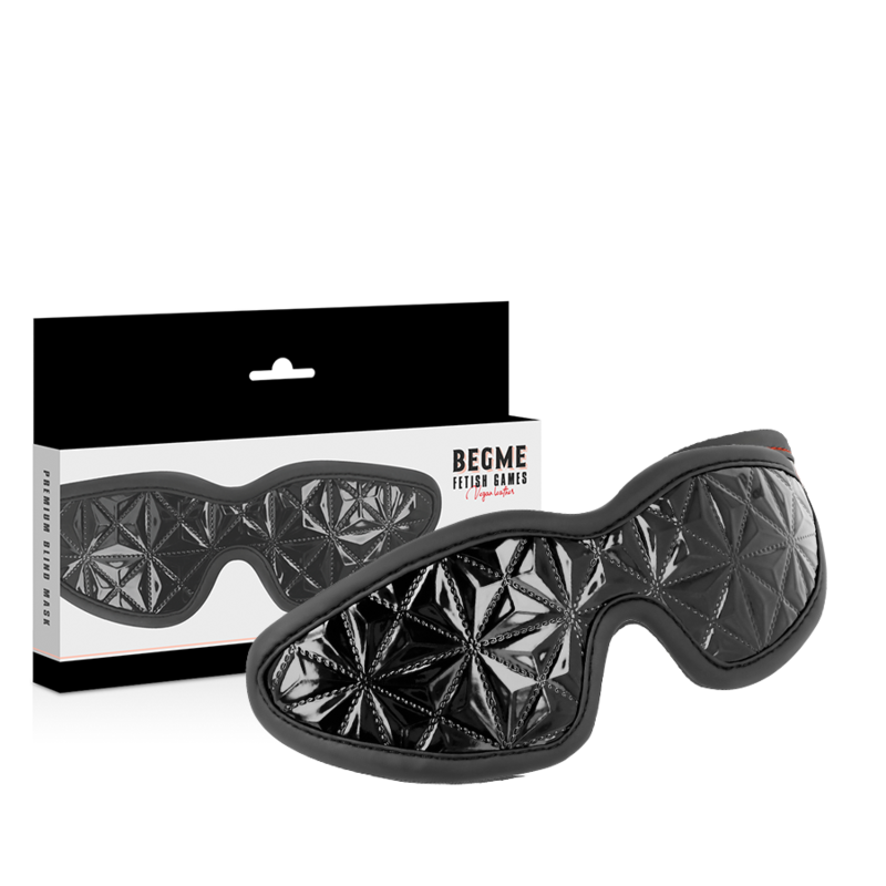 Begme Black Edition Begme -  Black Edition Premium Blind Mask  With Neoprene Lining