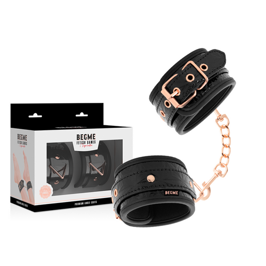 Begme Black Edition Begme - Black Edition Premium Ankle Cuffs With Neoprene Lining