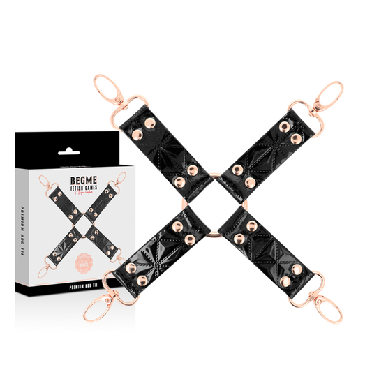 Begme Black Edition Begme - Black Edition Vegan Leather Hog Tie