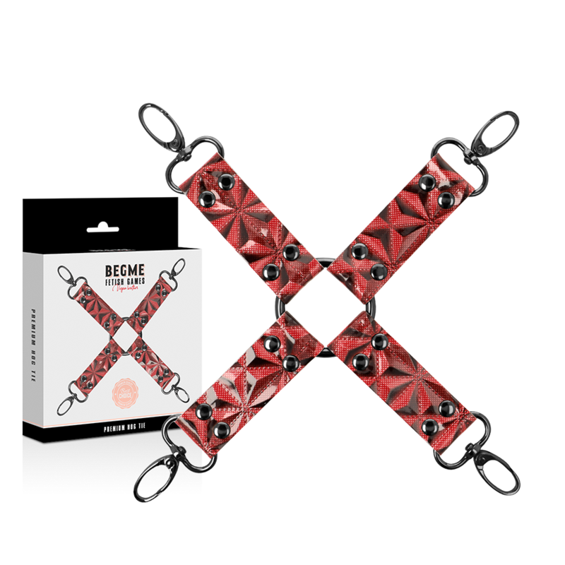 Begme Red Edition Begme - Red Edition Premium Vegan Leather Hog Tie