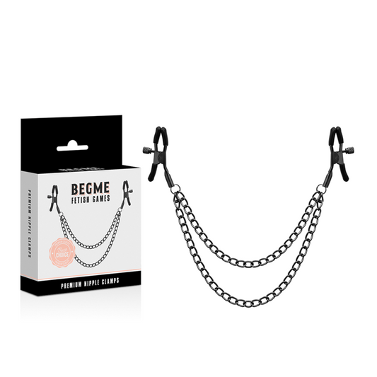 Begme Red Edition Begme - Red Edition Nipple Clips With Chain