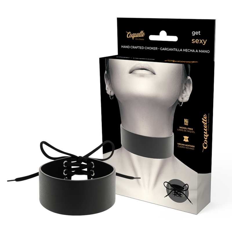 Coquette Accessories Coquette Chic Desire - Vegan Leather Choker