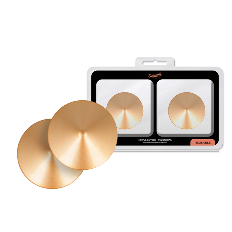 Coquette Accessories Coquette Chic Desire - Nipple Covers Golden Circles