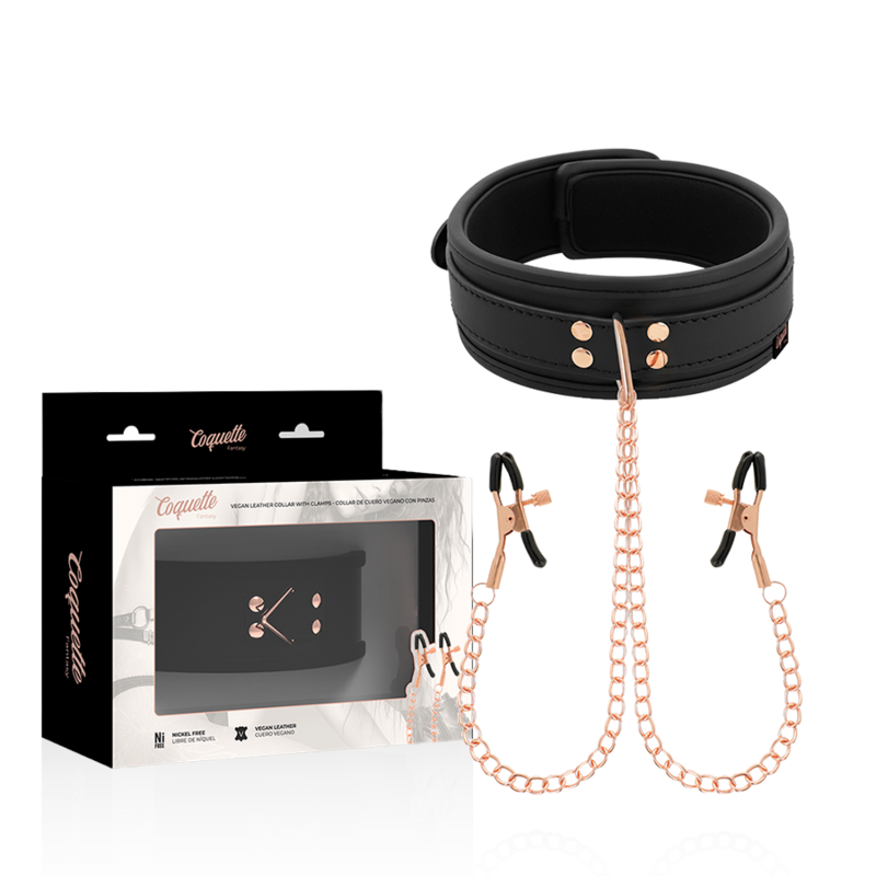 Coquette Fantasy Coquette Chic Desire - Fantasy Nipple Clamp Necklace With Neoprene Lining