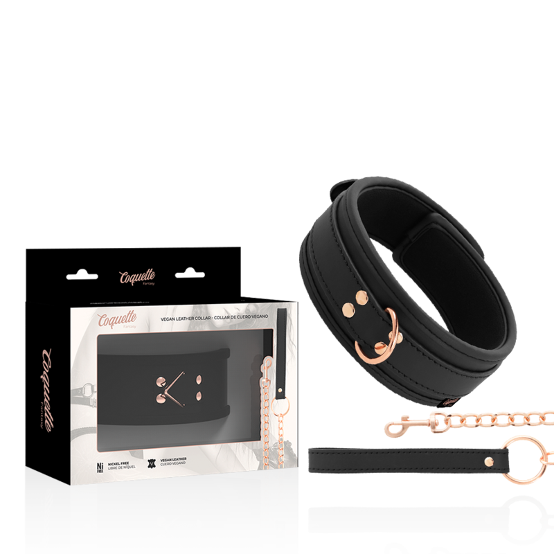 Coquette Fantasy Coquette Chic Desire - Fantasy Vegan Leather Collar With Neoprene Lining
