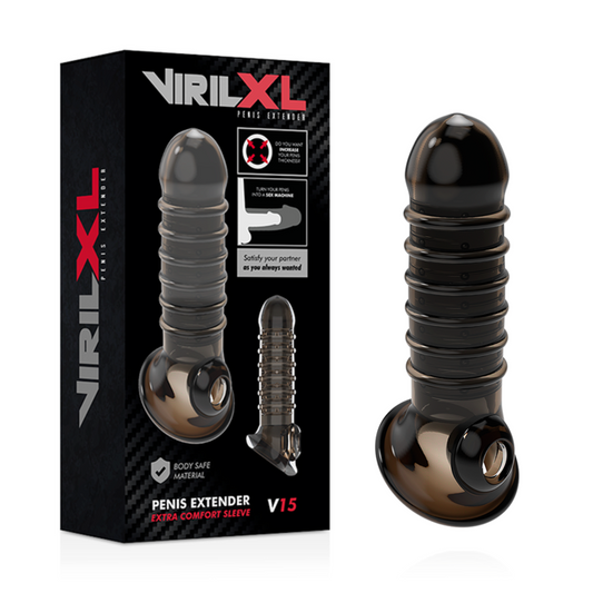 Virilxl Penis Extension And Sheath V15 Black